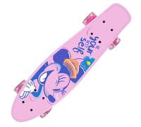 Fish Skateboard, monopatín 55 cm, Tabla Antideslizante, Ligera, Estable de 20 a 50 kg (Disney Minnie 2)