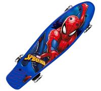 Fish Skateboard, monopatín 55 cm, Tabla Antideslizante, Ligera, Estable de 20 a 50 kg (Marvel Spider-Man)