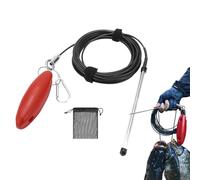 Fish Stringer, Tackle Gear Floater, Stainless Steel Line for Secure Catch Holding, Rust Resistant and Easy to Carry, Fishing Accessory for , River, Lake, Pond, Shore, Morning & Night Fishing