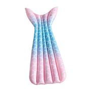 Fish Tail Inflatable Float - Oversized Pool Raft Hammock, Inflatable Chair for Water Fun, Swimming, Tanning, Beach or Lake Lounging, Summer Travel, Pool Party, River Floating, Outdoor Leisure