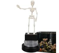 Fish Tank Air Bubbler Decorations - Dancing Skeleton Aquarium Bubbler