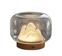 Fish Tank,Aquarium Starter Kits,Fish Tank Creative Office Home Desktop Desk Lamp Fish Tank Decoration Ornaments Ornamental Fish Tank Round Glass Fish Tank Aquarium Tank