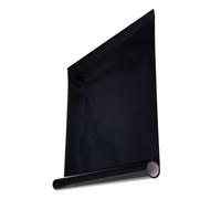Fish Tank Background - Black Backdrop Sticker, Aquarium Tank Wallpaper