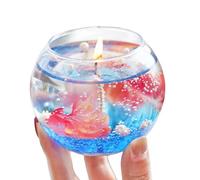 Fish Tank Candle 7X8CM Sea Theme Bubble Aromatic Wax | Long Lasting Aromatherapy Candles | For Women Relaxation Home Bedroom Birthday Holiday