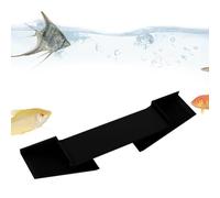 Fish Tank Cave, Fish Shrimp Habitat Tube, 9.84x1.77x1.69 Inches Underground Dome, Triangle Curve Hole, Shrimps for Terrarium, Aquarium Decorations