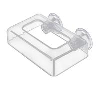 Fish Tank Feeder - Acrylic Fish Tank Fixed Food Dispenser | Wide Feeding Area Dispensing Tool | for Floating Fodder or Fodder, Anti-Scattering Feeding Ring with Suction Cup, for Large and Small