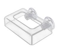 Fish Tank Feeder, Acrylic Fixed Food Dispenser, Wide Feeding Area Dispensing Tool, Floating or Flake Fodder, Convenient and Efficient Feeding Solution for Aquariums