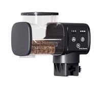 Fish Tank Feeder, Automatic Aquarium Feeders, Adorable Rechargeable Pond Feeder, Smart Precise Waterproof Dispenser for Turtle and Vacation Feeding, 4.72x4.33x2.24 inches