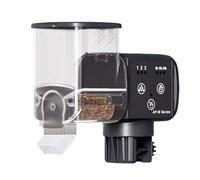 Fish Tank Feeder, Automatic Feeders for Aquarium, 4.72 Inches Automatic Fish Feeder | Rechargeable Automatics Smart Precise Waterproof Dispenser for Vegetable Pond Feeding Vacation Turtle