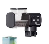 Fish Tank Feeder, Automatic Feeders for Aquarium, 4.72 Inches Automatic Fish Feeder | Rechargeable Automatics Smart Precise Waterproof Dispenser for Vegetable Pond Feeding Vacation Turtle