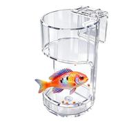 Fish Tank Feeder Box - Transparent Sinking Food Container