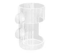 Fish Tank Feeder - Clear Aquarium Tube Feeder with Suction Cups & Feeding Dish, Glass Shrimp Food Dispenser For Bottom Feeders, Anti-Scatter Tank Accessories For Clean Substrate