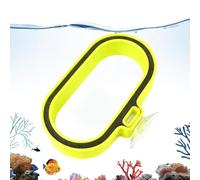 Fish Tank Feeder - Ring-Shaped Suction Cup Feed Container | Suction Cup Feed Attachment For Family Enthusiast Freshwater | Suspended Fish Feeder Saltwater Tank Indoor Outdoor Home