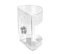 Fish Tank Feeder - Sinking Dispenser | Fish Tank Feeding Ring Food Box | Aquarium Food Collector Feeder Suction Cup Acrylic Clear Anti-Drift Anti-Floating Food Station
