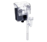 Fish Tank Filter - Filtro de acuario interno - Coldwater or Tropical Aquariums | Modelos de 4 W - 10 W con carbón activado, microporous Cotton, Skimmer Layer, Shock-Fix Knob, ideal for 30-60 cm Fish