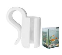 Fish Tank Hose Holder, Aquarium Pipe Clamp, Filter Water Tube Organizer, Adjustable 3D Printed Design, Secure Leak Resistant Grip, Standard Adjustable Fit, for Aquarium Cleaning Water Change Weekly