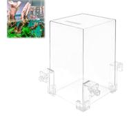Fish Tank Lookout Towers, Negative Pressure Fish Tank Lookout Tower, Clear Above Water Transparent Aquarium Elevator Inverted, Increase Activity Space, Ecological Decorations (1Pcs)