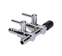 Fish Tank Oxygen Distributor, Stainless Steel, Precise Air Control Valve