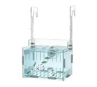 Fish Tank Plant Holder | Acrylic Hydroponic Basket,Acrylic Adjustable Height Double Hook Fish Tank Planter | Decoration Corner Shelf Underwater Vine Moss