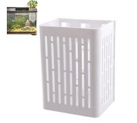 Fish Tank Plant Holder, Multi-Functional Aquatic Plant Pot, Wall-Mounted Clip Space-Saving Cups for Water Feeding Garden Pond Decoration, Aquarium Container, 11x8x6cm