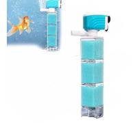Fish Tank Pump and Filter System, Automatic Aquarium Filter System, Fish Tank Filter, Quiet Operation Silent Submersible Filter, Multi Purpose Energy-Efficient Aquarium Pumps(35w)