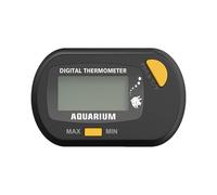 Fish Tank Temperature Monitor |echargeable USB Type-C Fish Tank Thermometer Digital Terrarium Temperature Gauge | Multipurpose Gauge For Lizards, Portable Temperatures Sensor For Turtles