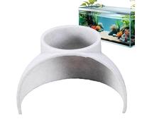 Fish Tank Tunnel - Aquarium Tunnel Fish Tank, Unique Aquarium Cave - Aquarium Decor, Shrimp Tank Accessories, Fish Cave, Corner Fish Tank Decorations, Fish Tank Toys Ornament