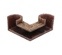 Fish Tank Tunnel Decor - Resin Aquarium Tunnel Ornament 5.51x5.31x2.56 inches Aquatic Centerpiece Wood Grain Finish Breeding Habitat Decorative Piece | Underwater Display Enhances For Home Aquarium Se