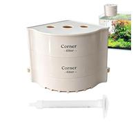 Fish Tank Water Filter - Fish Tank Corner Filter | Circuit Cutoff Safety With Its Ability To PhysicalInternal Filtration Box For Aquarium For Betta Shrimp Home Office Apartment Bedroom Living Room