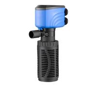 Fish Tank Water Filter, Quiet Aquarium Pump with Built-in Filtration & Oxygenation, Energy-Efficient Cleaning System for Home Living Room Fish Tanks and Aquatic Environments
