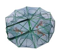 Fish Trap - Folding Crab Cage Shrimp Catch Basket, Portable Mesh Catch Net Cage, Lake Pond River Fishing Bait Trap, FreshwaterKayak Camping Beach Water Catching CageStorage Outdoor Use
