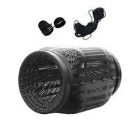 Fish Trap, Portable Crayfish Traps, 12.4x7.48x7.48 pulgadas Crab Cage Build & Space Saving Design, Fishing Accessories for Catching EEL, Shrimp, Turtle, Lake, Pond, Fishing Trips, Saltwater