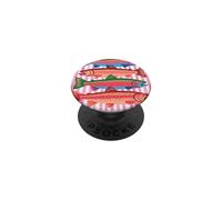 Fish Trout In a Row Colorful Fishing Lover Summer PopSockets PopGrip Adhesivo