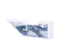 Fish Tunnel, Aquarium Viewing Shrimp Maze Cave Dome, PP Interactive Viewing Maze, Breeding Shelter with 2 Entrances, Tank Decor for Corner Home, Freshwater Crab, Kuhli Loach, Betta Fish, 12.5x2.5x4cm