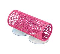 Fish Tunnel - Betta Tunnel | Hollow Suction Small Safe Fishs Tank Cave | Betta Habitat Resting Shelter Ornament | Hollow Suction Small Safe Fish Tank Cave For Aquatic Pets Cichlids Crayfish Home