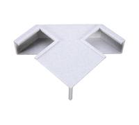 Fish Tunnel for Aquarium, Shrimp Cave, Betta Fish Habitat, Portable Compact Aquarium Underground Hideaway Terrarium, Tank Decorations Accessories, 100g, White, 1 Piece