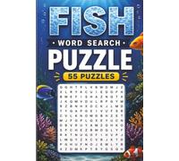 Fish Word Search Puzzle: 55 Puzzles Word Search about Fish and More | 6x9 inches, 110 pages | Gift for Fish & Sea Life Lover