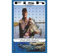 Fish Word Search Puzzle Book Revised Edition: Word Search Puzzle about Fish, and More | 6x9, 110 Pages, 55 Puzzles.