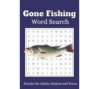 Fish Word Search Puzzle Book: word search book with easy to read print about fishing, outdoors, boating and more - 6 x 9 inches, 110 pages, 50+ ... vacations, road trips and stocking stuffers
