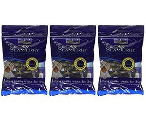 Fish4Dogs Sea Jerky Fish Twists 100 g (Pack of 3)