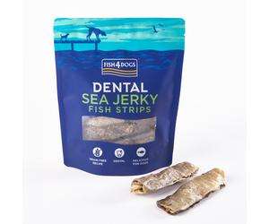 Fish4Dogs Snack dental para perro - Fish Strips