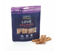 Fish4Dogs Snack para perros - Love Salmón Sticks 85 g (pack de 10)