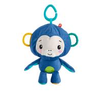 Fisher-Price Monito y Pelota de Actividades Peluche de Juguete Reversible con mordedores, Regalo para bebés (Mattel GRR32)