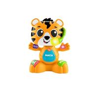 Fisher-Price Animal Band HYL04 - Figura de tigre interactivo para aprender con más de 50 canciones y sonidos, luces multicolor, juguete para niños de 9 + meses