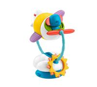 Fisher-Price Avión de Actividades Juguete para Girar y morder, Apto para Limpieza en lavavajillas, Regalo para bebés +3 Meses (Mattel GRR31)