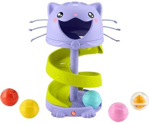 Fisher-Price Baby & Toddler Toy FP Pets Purrr-FECT Ball Tower Center for Developmental Play Ages 9+