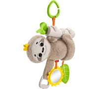 Fisher-Price Baby Toy Slow Much Fun Stroller Sloth, Travel Act (Importación USA)