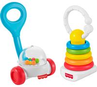 Fisher-Price Baby Toys Newborn Classics-Pack of Rattle Teether (Importación USA)