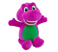 Fisher-Price Barney’s World Barney, dinosaurio de peluche | Juguete de 20 cm para peques, juego simbólico preescolar, +2 años, HVF40