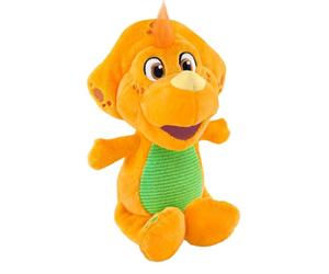 Fisher-Price Barney's World Peluche Billy Juguete de personaje de dinosaurio de 16,51cm para niños y niñas en edad preescolar a partir de 2 años, HVF42